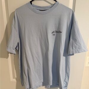 H&M Light Blue Short Sleeve Tee